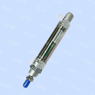 G435AGSN100A00 एएससीओ वायवीय सिलेंडर आईएसओ 6432 8 मिमी बोर 100 मिमी स्टोर्क