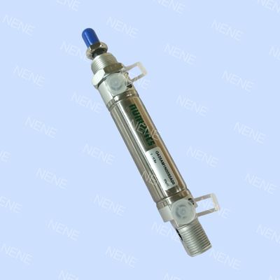 G435AGSN100A00 एएससीओ वायवीय सिलेंडर आईएसओ 6432 8 मिमी बोर 100 मिमी स्टोर्क