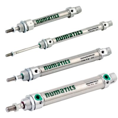 G435AG1N160A00 ASCO NUMATICS प्रदर्शन और ISO 6432 मानकों के साथ पिस्टन वायवीय सिलेंडर