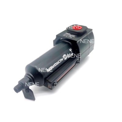 नॉरग्रेन L72M-2GP-ETN वायवीय एयर लुब्रिकेटर एक्सेलॉन माइक्रो फॉग लुब्रिकेटर प्लास्टिक बाउल क्लोज्ड G1/4