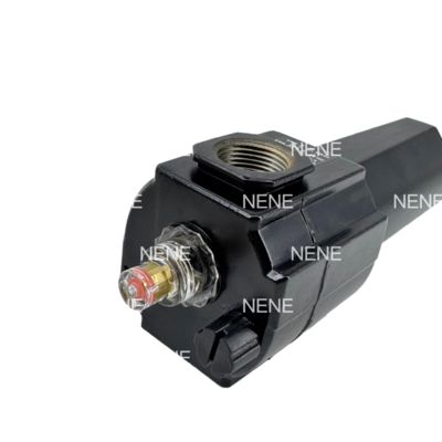 NORGREN L74M-4GP-ETN G1/2 संपीड़ित हवा वायवीय फिल्टर नियामक लुब्रिकेटर बंद कटोरा नाली प्रकार एल्यूमीनियम मिश्र धातु शरीर के साथ