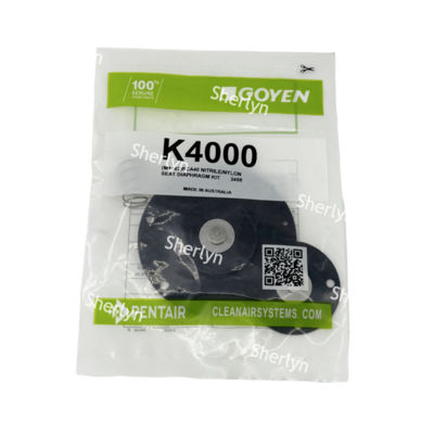 K4000 M1182 Nylon Seal Diaphragm Repair Kit For Goyen CA40DD/RCA40DD Pulse Valve  Nitrile Rubber Nylon Tray