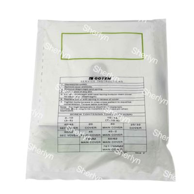 GOYEN K5004 M1638A Goyen के लिए नाइट्राइल झिल्ली 2' CA50T 2.5' CA62T