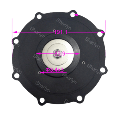 ASCO 3-inch Diaphragm Repair Kit C113928 Pulse Valve SCR/SCHE353.060 Dust Collector Accessories Old Model
