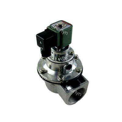 BFEC DMF-Z-40S स्टेनलेस स्टील 1.5'' राइट एंगल बैगहाउस पल्स जेट वाल्व 24VDC 220VAC