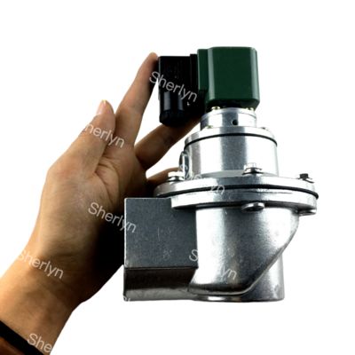 BFEC DMF-Z-40S स्टेनलेस स्टील 1.5'' राइट एंगल बैगहाउस पल्स जेट वाल्व 24VDC 220VAC