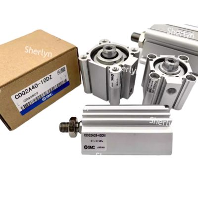CQ2A12-35D SMC कॉम्पैक्ट सिलेंडर मानक प्रकार डबल एक्टिंग सिंगल रॉड CQ2 श्रृंखला