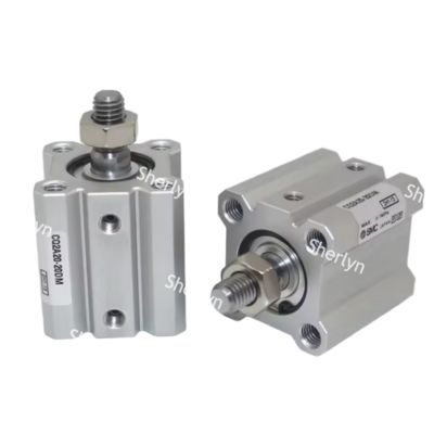 SMC CQ2A12-25D सिंगल रॉड कॉम्पैक्ट सिलेंडर 12x25 मिमी स्ट्रोक CQ2 श्रृंखला