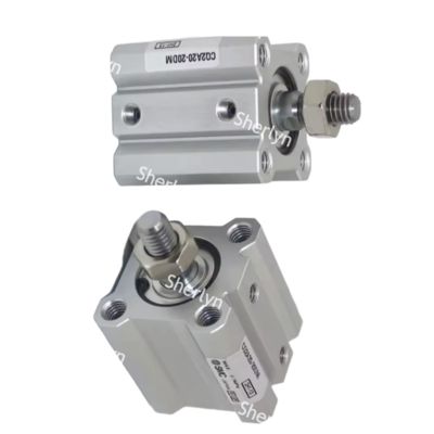 CQ2A12-50D SMC कॉम्पैक्ट सिलेंडर स्टैंडर्ड टाइप डबल एक्टिंग सिंगल रॉड CQ2 सीरीज 12 बोर साइज