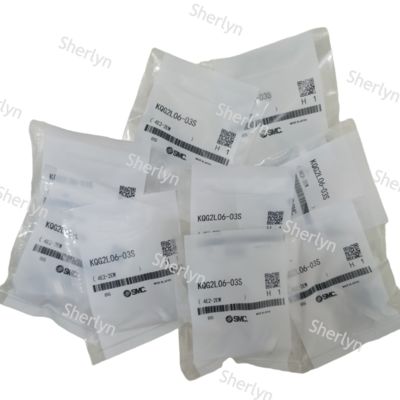 एसएमसी KQG2L06-02S ट्यूबिंग फिटिंग, स्टेनलेस स्टील, 90° एल्बो, 6 मिमी X R1/4, KQG2 सीरीज