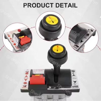 6CV-D आनुपातिक नियंत्रण वाल्व PTO स्विच के साथ हाइड्रोलिक सिस्टम डंप ट्रक नियंत्रण वाल्व के लिए टिपिंग स्विच को धीमा करता है