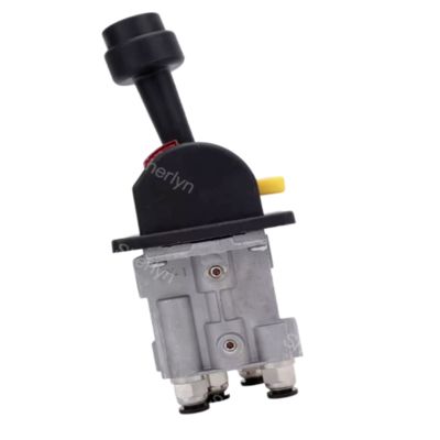 BKQF34-B 14750650H 4 छेद डंप ट्रक रबर हैंडल वाल्व M6 लॉक्ड हाइड्रोलिक डंप ट्रक कंट्रोल वाल्व ﻿