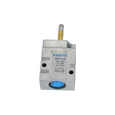 Festo MFH-3-1/8 7802 वाल्व, टाइगर क्लासिक, 3/2 बंद mech spr, G 1/8 महिला, 1.5-8 बार