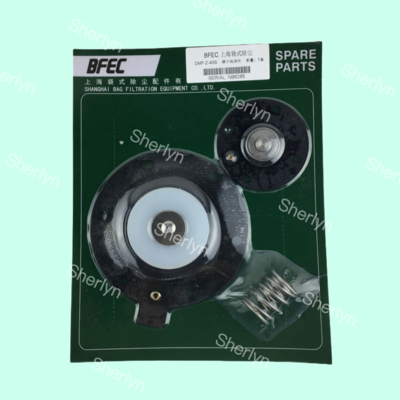 DMF-Z-40S BFEC बैग विद डायाफ्राम DMF-Z-40S 1.5-इंच इलेक्ट्रोमैग्नेटिक पल्स वाल्व डायाफ्राम मरम्मत किट