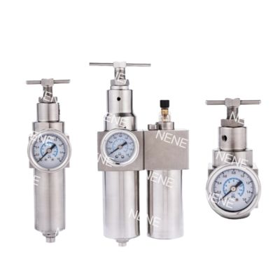 SR600 वायवीय एयर लुब्रिकेटर स्टेनलेस स्टील SUS316 बॉडी के साथ