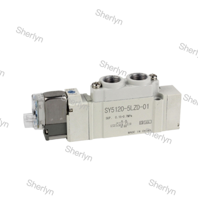 एसएमसी सोलेनोइड वाल्व SY3120-6LZD-C4 SY3000 श्रृंखला 12VDC