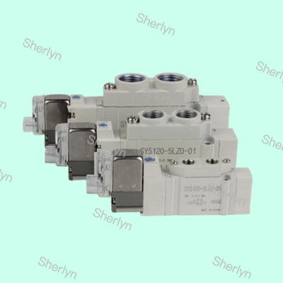 SY3120-5LZD-C4 DC24V SMC सोलेनोइड वाल्व SY3000 श्रृंखला