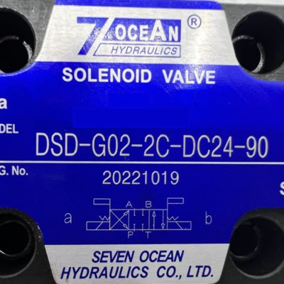 DSD-G02-2C-DC24-90 DC24V वोल्टेज विद्युत चुम्बकीय वाल्व 7OCEAN
