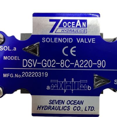 7Ocean Automation Solenoid Valve DSD-G02-8C-A220 दिशा नियंत्रण वाल्व