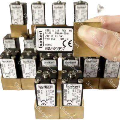 Burkert 6281 प्रकार 00221845 G1/2 NBR सील पीतल वाल्व शरीर AC24V