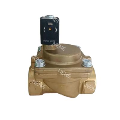 00221847 BURKERT Pneumatic Electromagnetic Valve 6281 Type G3/4 2/2 Normally Closed 13.0 Flow Hole NBR Sealed Brass Valve Body DC24V 8W