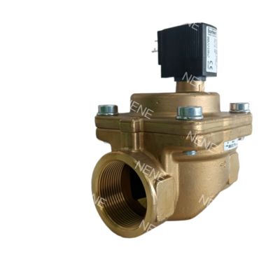 00221847 BURKERT Pneumatic Electromagnetic Valve 6281 Type G3/4 2/2 Normally Closed 13.0 Flow Hole NBR Sealed Brass Valve Body DC24V 8W