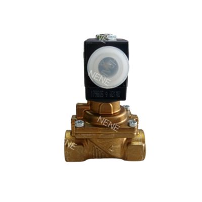 00221858 6281 Type G1 2/2 Normally Closed 25.0 Flow Hole NBR Sealed Brass Valve Body AC220V Burkert Solenoid Control Valve