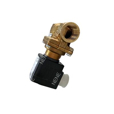 40.0 Orifice Solenoid Valve BURKERT Type 6281 00270142 G1 1/4 2/2 Normally Closed Brass Body Manual Override NBR Seal DC24V 8W 0.2-16bar -10~+80°C