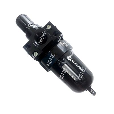 स्वचालित ड्रेन 5 माइक्रोन फ़िल्टर रेगुलेटर नॉरग्रेन B68G-8GK-AR1-RLN G1 पोर्ट 04-8 बार अनगेज्ड