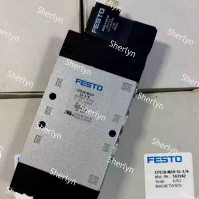 FESTO एयर सोलेनोइड वाल्व CPE18-M1H-3GL-1/4 163141