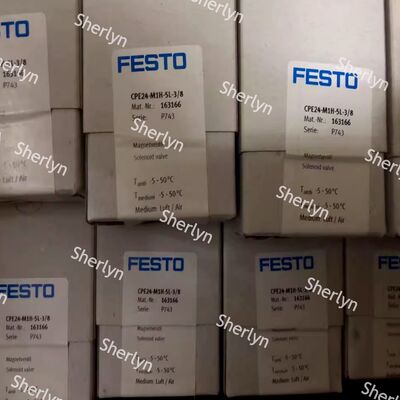 FESTO वायु सिलेंडर CPE18-M1H-3GLS-QS-8 163153