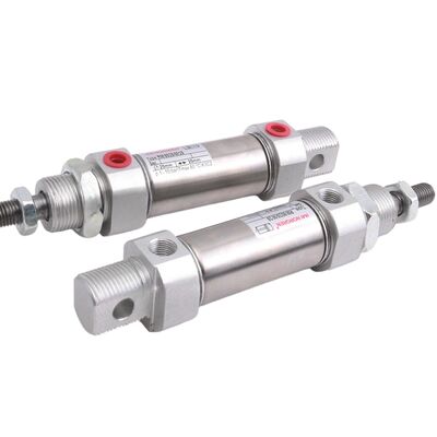 RM/28012/160 भारी ड्यूटी कॉम्पैक्ट Ø12mm 160mm स्ट्रोक राउंडलाइन सिलेंडर IMI NORGREN रीड स्विच संगत