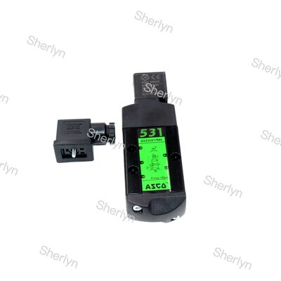 ASCO SCG531C017MS विद्युत चुम्बकीय वाल्व दो स्थिति पांच तरह के पाइप कनेक्शन DC24V