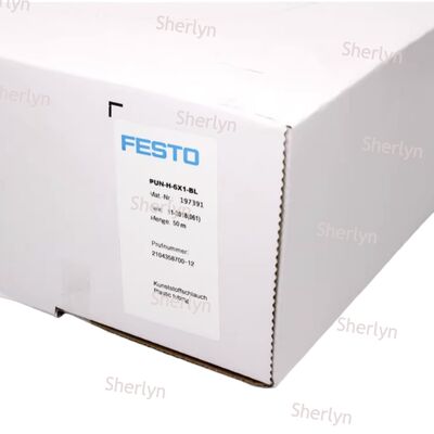 FESTO प्लास्टिक ट्यूब PUN-H PUN-H 4x0.75-SW ब्लैक ट्रैकल