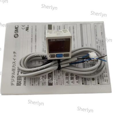 डुअल एनपीएन आउटपुट डिजिटल प्रेशर स्विच एसएमसी आईएसई30ए-01-ए-एल वायु सर्किट रिसाव का पता लगाने के लिए समर्पित, 1 एमपीए की सीमा के साथ