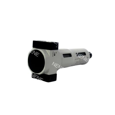 पूरी तरह से स्वचालित ड्रेन फेस्टो LFR-1/8-D-7-MINI-A-MPA 8002308 40µm G1/8 0.5-7bar MPA गेज के साथ फिल्टर रेगुलेटर