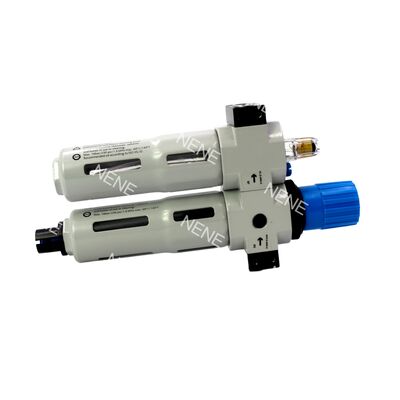 FRC-1/4-D-7-MINI-A 162763 जिंक मिश्र धातु FRL 1300L/min G1/4 40μm 0.5-7bar दबाव गेज के साथ पूरी तरह से स्वचालित निकासी FESTO