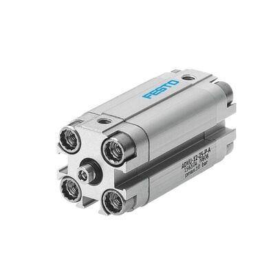 मुद्रण मशीनरी Festo ADVU-16-20-P-A 156510 20 मिमी स्ट्रोक आंतरिक धागा कॉम्पैक्ट सिलेंडर 16 मिमी बोर डबल-एक्टिंग M5 पोर्ट मैग्नेटिक पिस्टन आईएसओ 6432