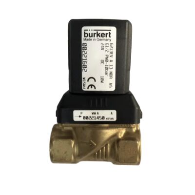 BURKERT 00221880 6281 सोलेनोइड वाल्व G1 2/2 NC उच्च तापमान द्रव नियंत्रण वाल्व