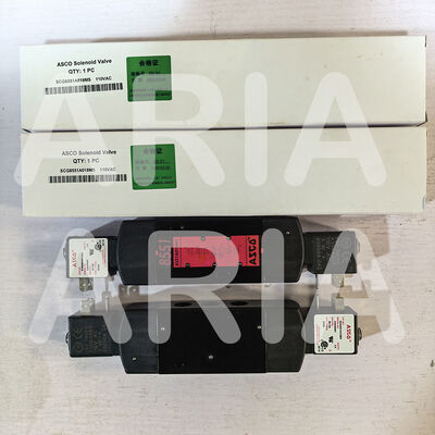 ASCO SC8551A018MS SC8551A017MS 24DC AC110V 4-वे एल्यूमीनियम 1/4 इन सोलेनोइड वाल्व नामुर माउंट
