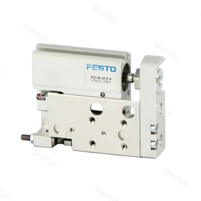 स्टॉक में FESTO 170504 SLF-6-20-P-A पतली प्रोफ़ाइल मिनी स्लाइड सिलेंडर 6×20 मिमी इलेक्ट्रॉनिक परीक्षण उपकरण के लिए डबल एक्टिंग एल्यूमीनियम एक्ट्यूएटर