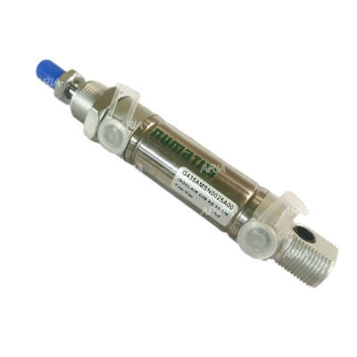 G435AGSN20A00 ASCO न्यूमेटिक्स सिलेंडर राउंड स्टेनलेस स्टील बैरल ISO 6432 सिलेंडर ISO 16030 के साथ