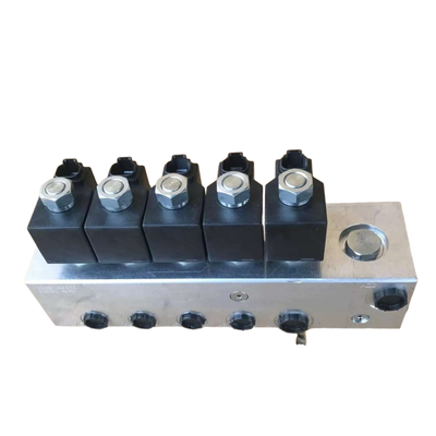 1-इनलेट-8-आउटलेट 2V025-06-8F सोलेनॉइड वाल्व मैनिफोल्ड और 2V025-06-10F 1-इनलेट-10-आउटलेट FKM सील रिंग मल्टी-पोजीशन एयर इनटेक वाल्व