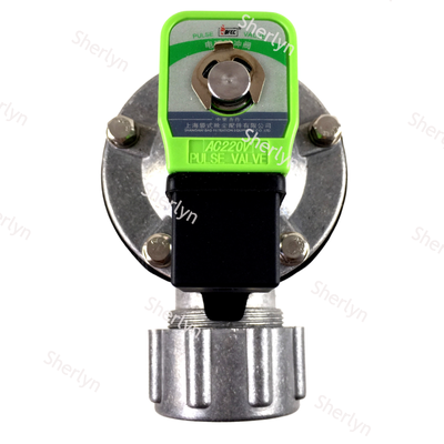 BFEC DMF-ZM-25 Dust Collector Pulse Valve, Right Angle With Nut Structure, Spare Part for Baghouse Equipment