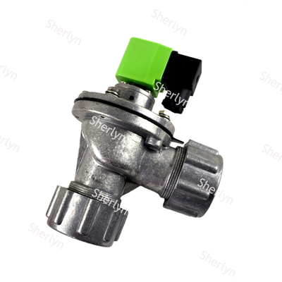 BFEC DMF-ZM-25 Dust Collector Pulse Valve, Right Angle With Nut Structure, Spare Part for Baghouse Equipment