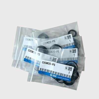 NBR Material Pneumatic Cylinder Seal Kit for CXSM Series with 6mm to 32mm Bore Sizes and Slide Bearing Compatibility