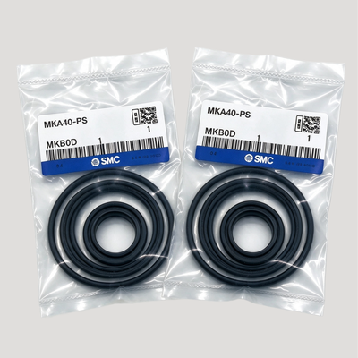 SMC MKB/MKA32-PS Cylinder Seal Replacement Pack Anti Aging Sealing Rings Fit MK Series 32mm Bore Rotary Clamp Cylinder For Automated Workholding Repair