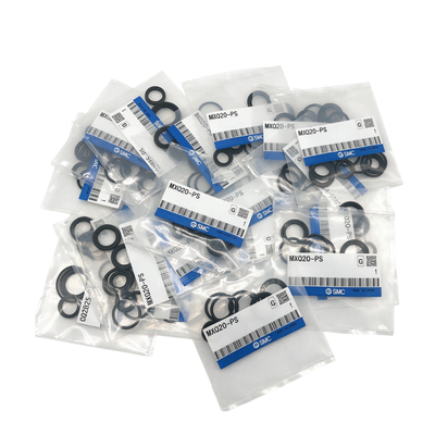 SMC MXQ6‑PS Seal Repair Kit For MXQ Series 6Mm Bore Precision Air Slide Table NBR Piston Rod Seals O Ring Pack Anti Air Leakage Pneumatic Linear Actuator Maintenance Parts
