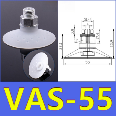 FESTO VAS55 Pneumatic Suction Cup Heat Resistant Silicone And Oil Resistant NBR Rubber For Industrial Robot Vacuum Handling Equipment