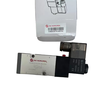 एक्ट्यूएटर के लिए NAMUR माउंटेड सोलेनोइड वाल्व IMI NORGREN VCB22C517A-AE219J G1/4 AC220V 5/2 सिंगल न्यूमेटिक डायरेक्शनल कंट्रोल वाल्व